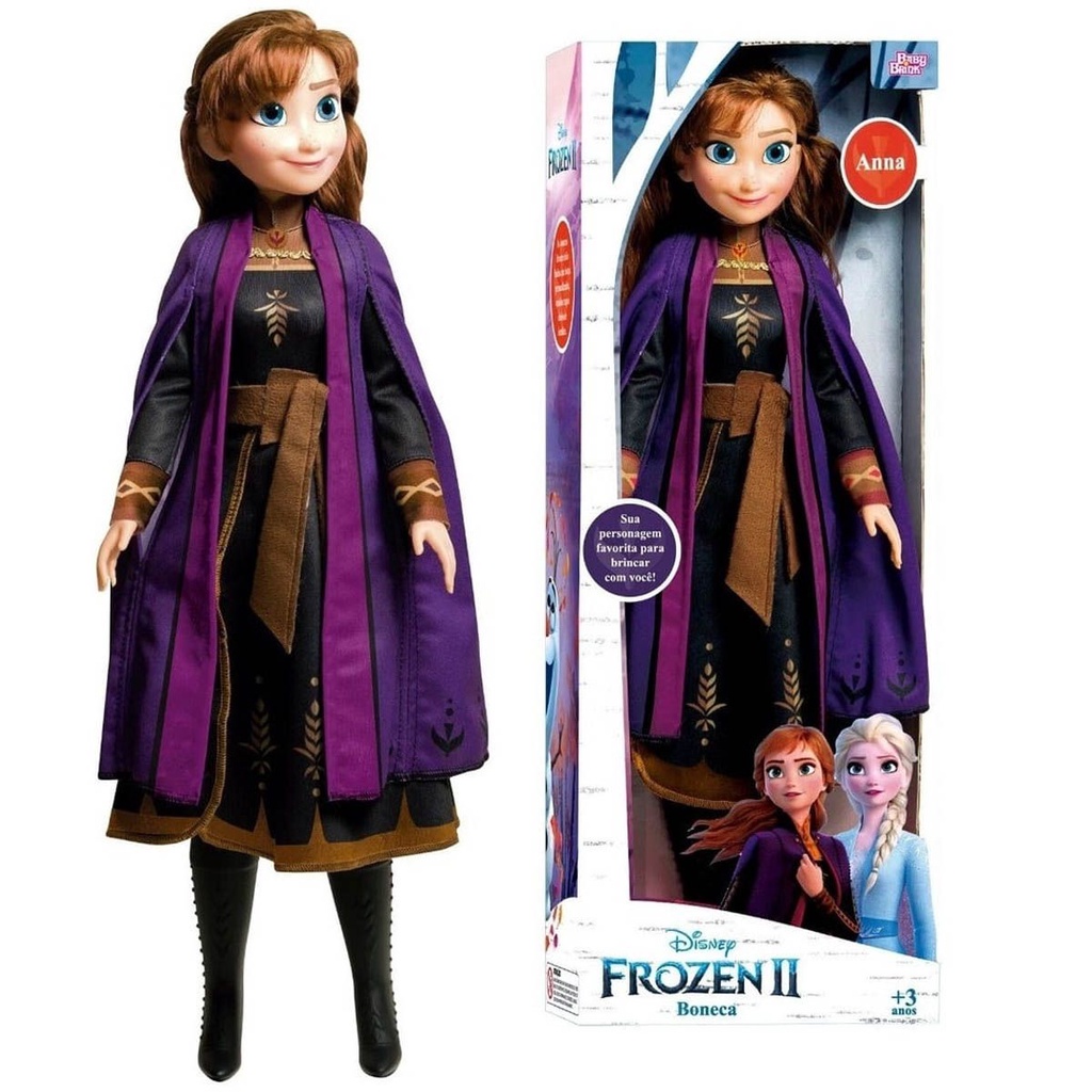 Frozen II - Boneca Deluxe Elsa Vestido Inverno