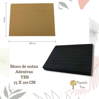Blocos autoadesivos Removível 75 x 100 - YES