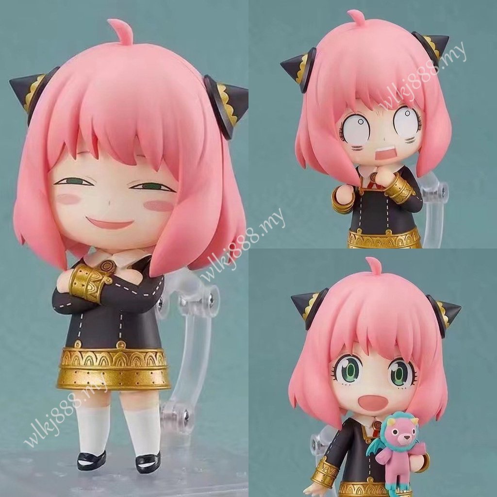 Nendoroid SPY × FAMILY 1902 Anya Forger 1901 Loid Mudança De Face Anime Articulado Ação Figura Modelo Bonecos