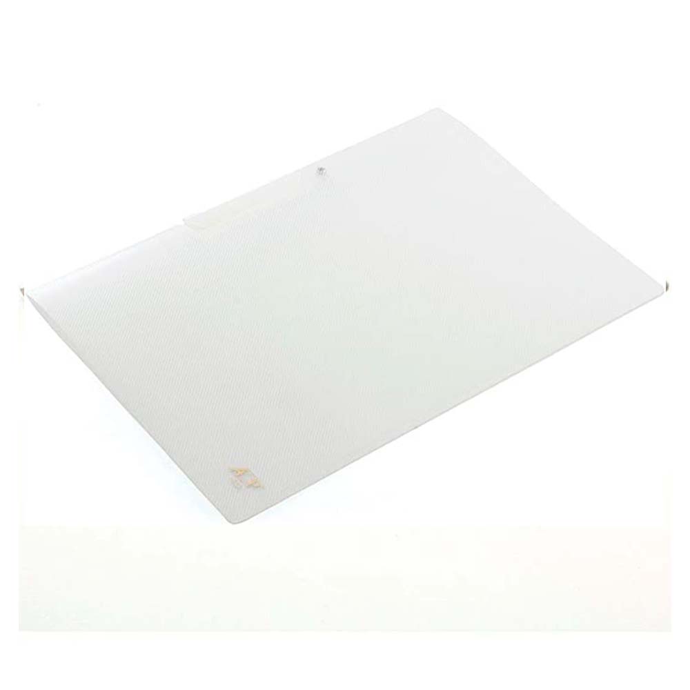 Pasta Meia Canaleta Ofício Transparente Cristal Acp