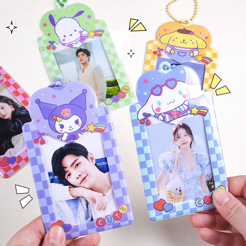 Sanrio Porta-Cartões De 3 Polegadas Xadrez Fotográficos Mangas Para ...