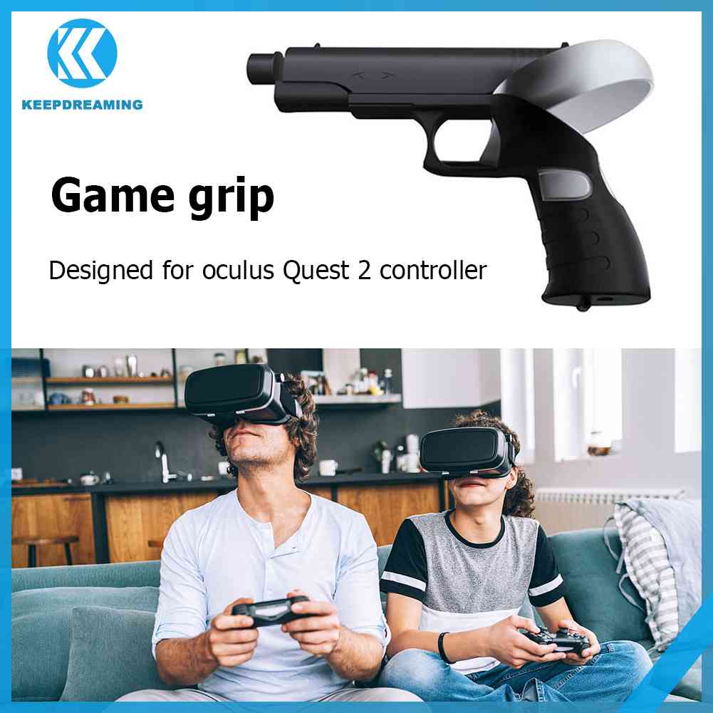 Kem Para Oculus Quest 2 Portátil Vr Gamepad Abs Crianças Presente
