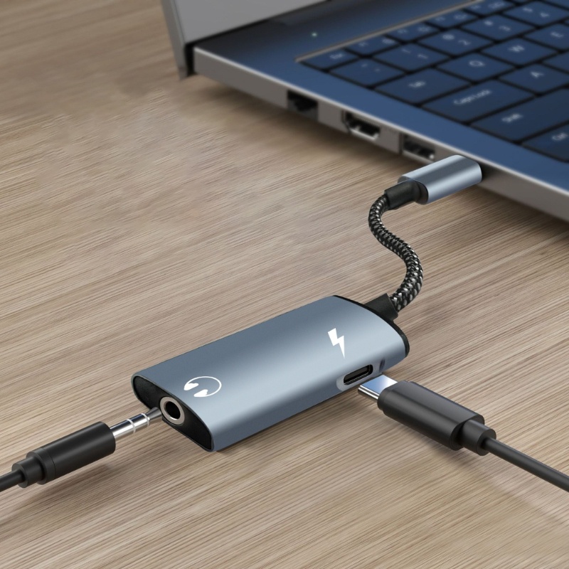 Tipo 3 5mm Digital-Decodificador Fone Ouvido Adaptador Divisor Conector Auxiliar