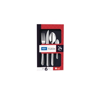 Faqueiro Brinox Turim 24 Peças Aço Inox