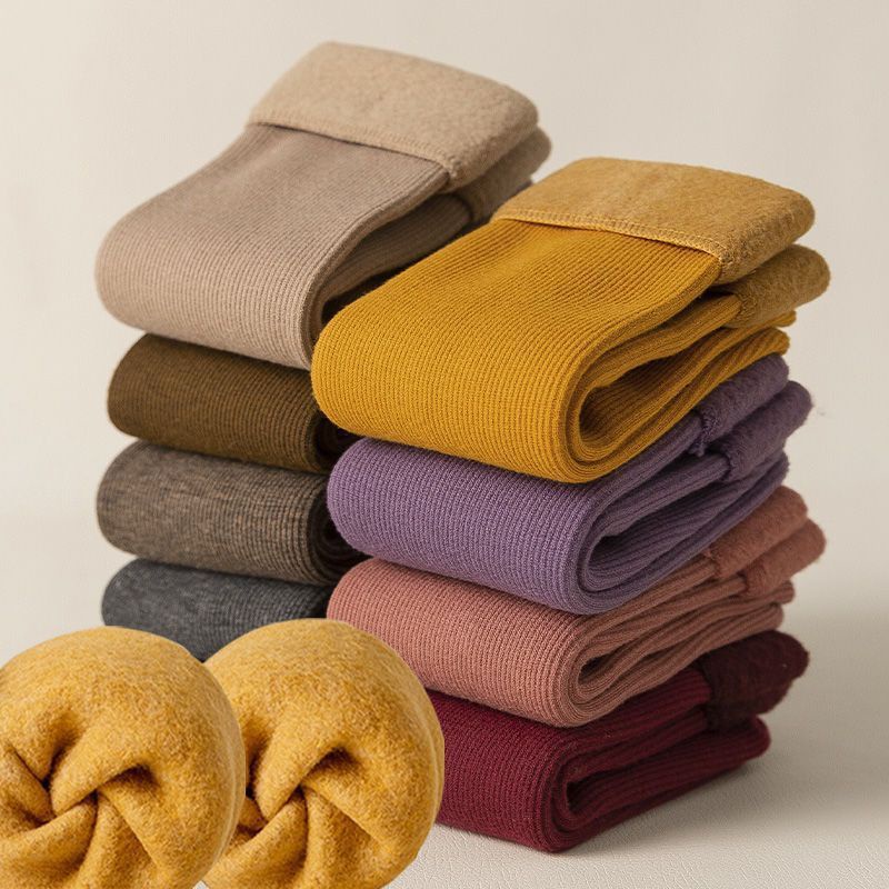 Meias Grossas De Lã Térmica Colorida Feminina Inverno 1 Par | Shopee Brasil