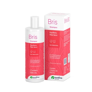 Shampoo Bris Equilíbrio Pele Seca Para Cães e Gatos Ourofino 500ml em Oferta na Shopee