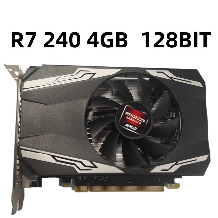 Placa Gráfica Original R7 240 4GB Office School All-In-One Computador ...