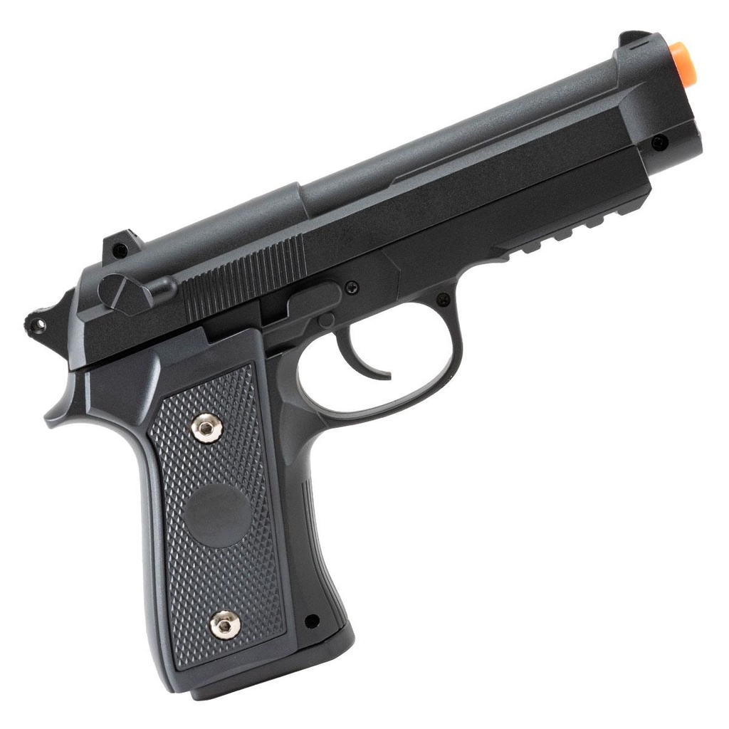 Pistola de Airsoft VIGOR VG PT92 V22 Full Metal Spring 6.0mm + Maleta