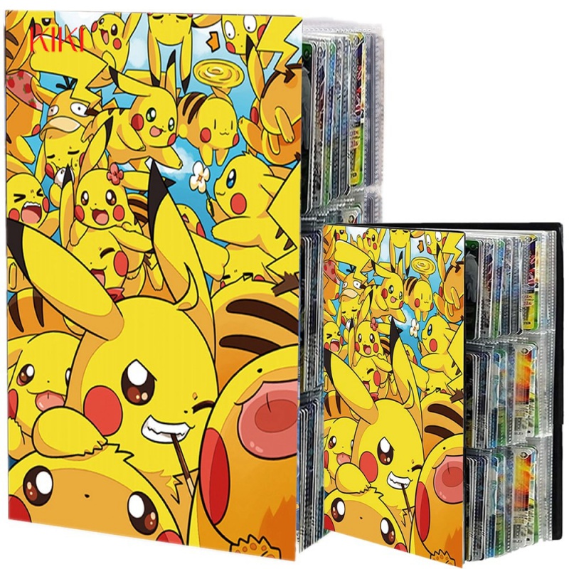 432pcs Cartões Pokemon Álbum Livro Legal Jogo Dos Desenhos