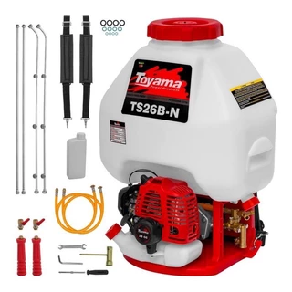 Pulverizador Costal à Gasolina 25 Litros com 2 Lanças TS26B-N TOYAMA