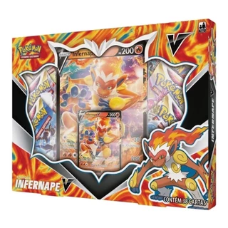 Pokémon Box Infernape V Caixa Cards Copag TCG