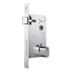 サクラマス Fechadura Maçaneta Fixa 55mm Stam 1601/08 Esp Inox Externa