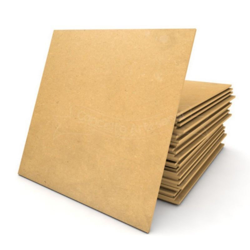 Placa Chapa MDF Cru 3mm 62x51 cm Quadro Artesanato