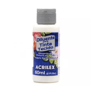 Diluente Para Tinta De Tecido 60 Ml Acrilex - 6 unidades