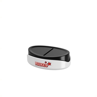 Saboneteira Coza 12 x 8,6 x 3,7 cm Disney Branco e Preto