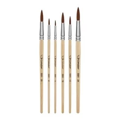 Kit Pincel Redondo Condor 5501 - 06 Unidades