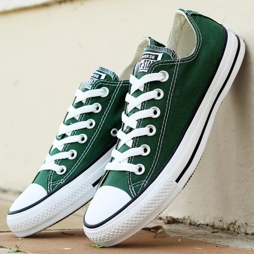 All star store verde cano baixo