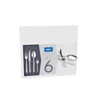 Faqueiro 42 Peças Brinox Bellagio Aço Inox