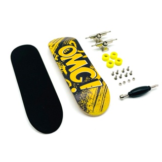 fingerboard mini skate de dedo profissional Mini Skateboard Profissional  Maple Finger Duplo Rocker