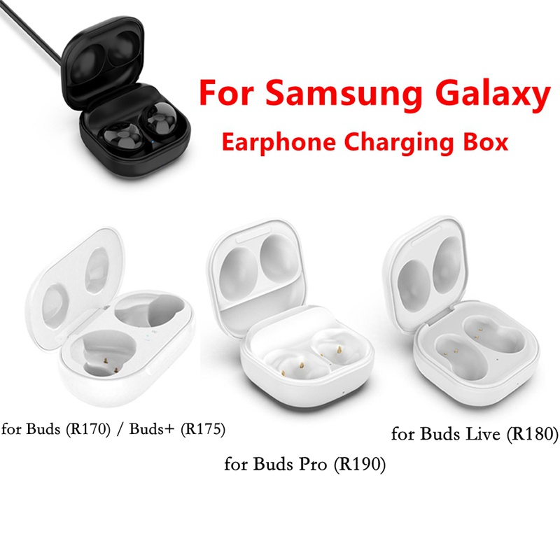 Caixa De Carga De Substituição Para Carregador De Fones De Ouvido Samsung Galaxy Buds SM-R175/R170/Pro R190/Live R180/2 R177 R510 Capa Fone