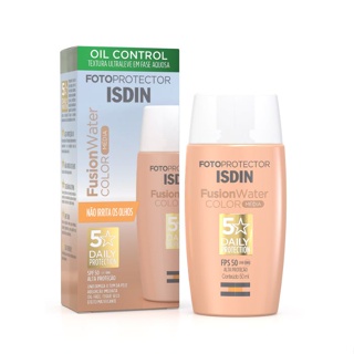 Foto Protector Isdin Fusion Water Color Media 5 Daily Protection FPS50 C/50ml