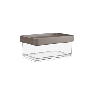 Pote Clear Mini Coza 7,9 x 11,7 x 5 cm 200 ml Warm Gray