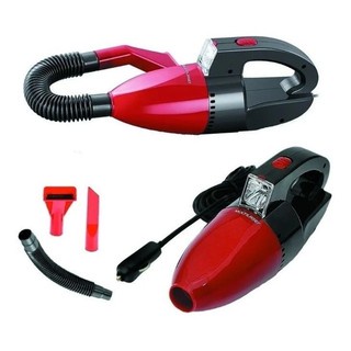 Aspirador De Pó E Líquido Automotivo 12V 60W Vermelho Multilaser - AU607