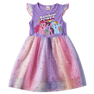 Vestido de verão feminino, vestido de noite, kawaii, desenho animado, gola  redonda, manga curta, vestido de