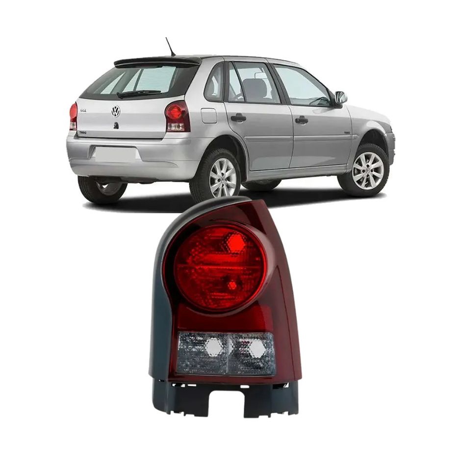 LANTERNA TRAS GOL G4 VERMELHO FUME LD | Shopee Brasil