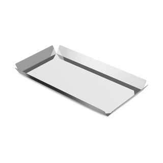 Bandeja Retangular Brinox Bergen 32 x 15 cm Aço Inox