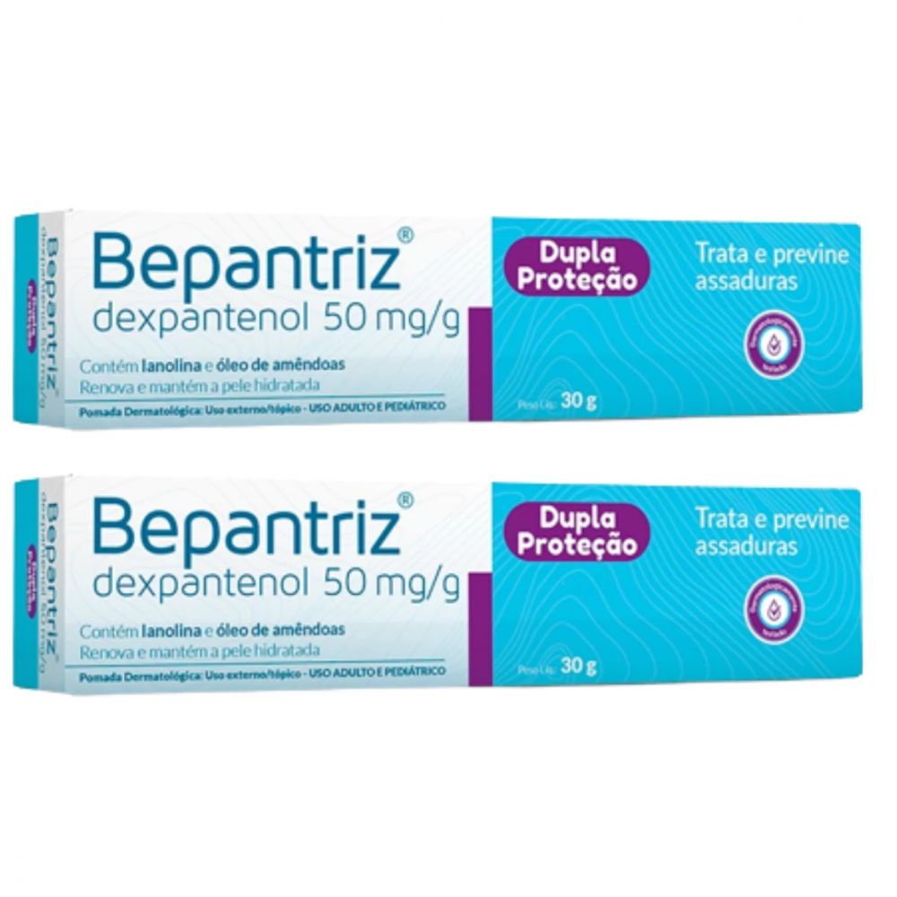Kit 2 Unidades Bepantriz Pomada Cimed 30g (Mesma Formula Bepantol ...
