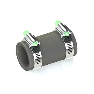 União Flexível Bitola 20Mm 1/2" Mangote De Borracha Agua Ar