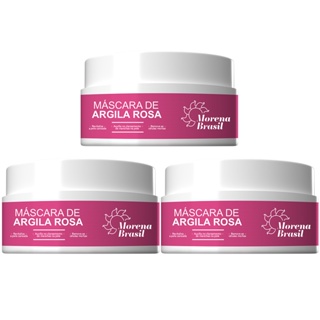 Kit 3X Máscara Hidratante Facial Skin Care Desintoxica Magneticamente - Extrai as toxinas e diminui a oleosidade