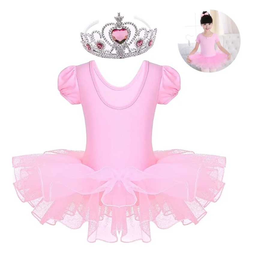 Vestido Infantil Princesa Cinderela Glitter Luxo Festa - Rosa Charmosa  Atacado