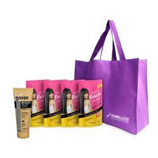 KIT NOVEX BLINDAGEM PARA HENEZADAS HENÊ PELÚCIA POUCH MÉDIO