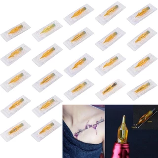 10pcs Ferramentas De Agulhas De Tatuagem Descartáveis Esterilizadas RL/RM/M1/RS Acessório