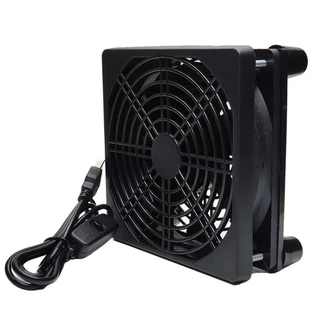 BT 120mm 5V USB Powered Fan Cooling for Router Modem TV Box Ventilador De Caixa De Resfriamento Para Vários Dev Eletrônicos
