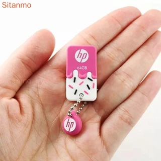 Pendrive HP 128GB 64GB 16GB 32GB Unidade Flash USB De Alta Velocidade Para Desenhos Animados