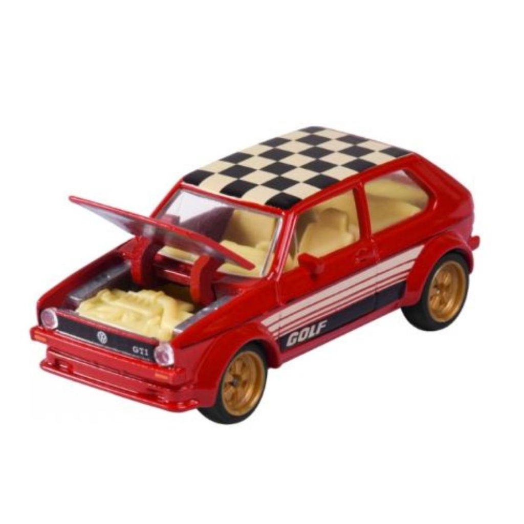 Majorette - Volkswagen The Originals Deluxe Cars – 1 di 6 auto modello VW casuali, scala 1:64, con licenza ufficiale VW, scatola da raccolta, auto giocattolo altamente dettagliate, 212055005