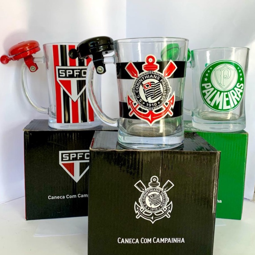 Caneca de Chopp com Campainha Times