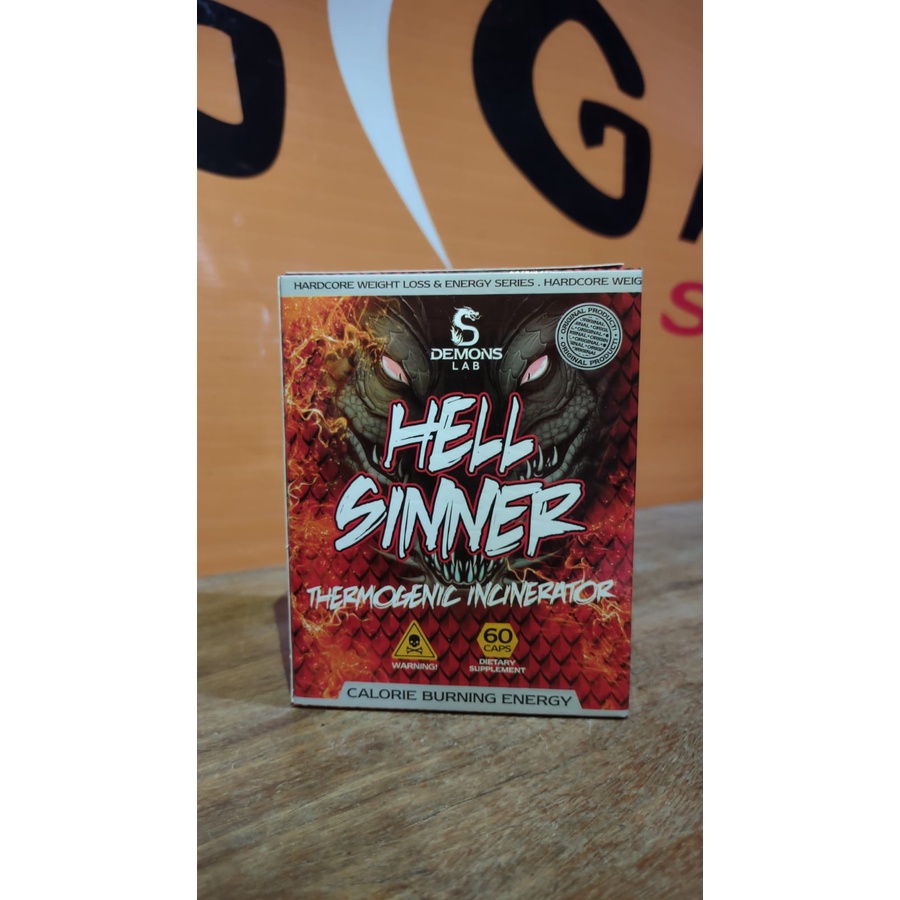 Hell Sinner 60 cáos - Demons Lab | Shopee Brasil