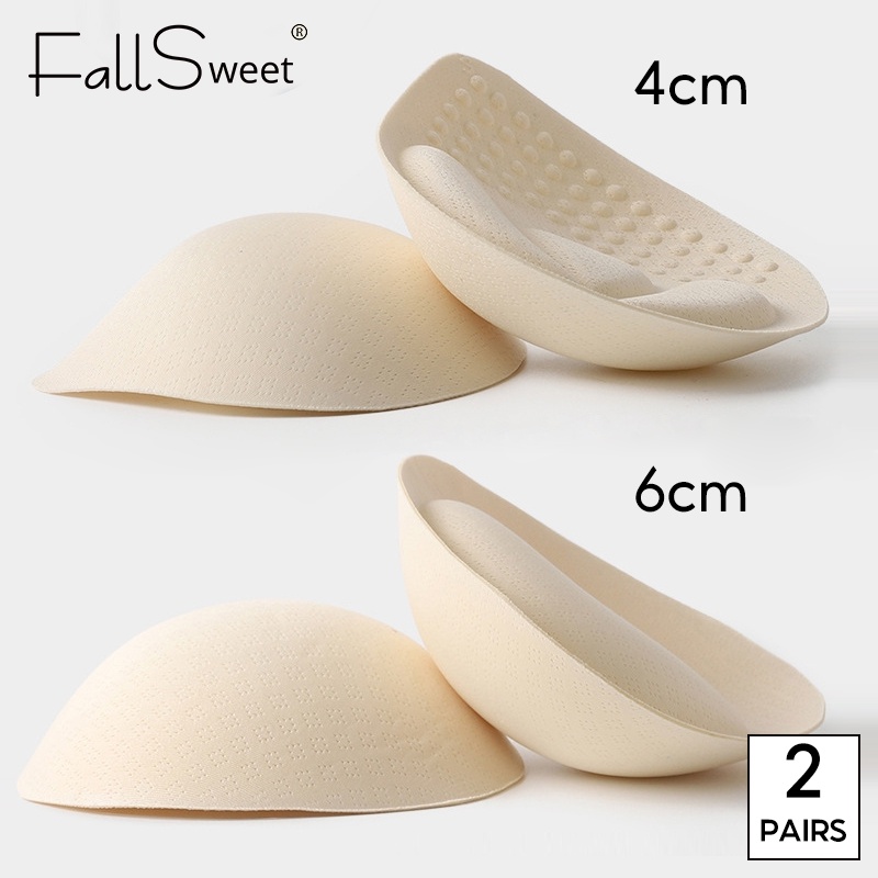 Fallsweet Push Up Sutiã Para Mulheres Sexy Lace Thin Cup Sem Fio
