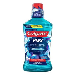 Enxaguante Bucal Colgate Zero Álcool Cold Mint Pax Ice 500ml em Oferta na Shopee