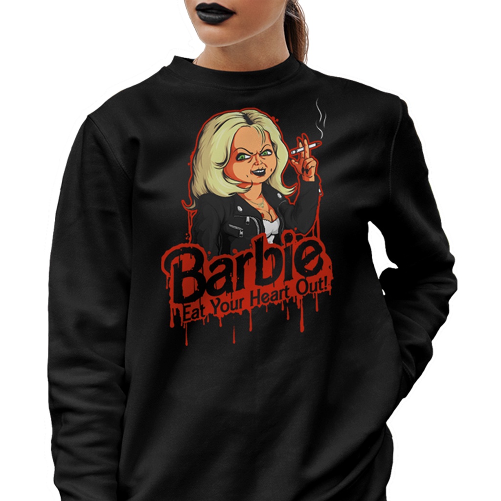 Moletom Gola Redonda Barbie Terror