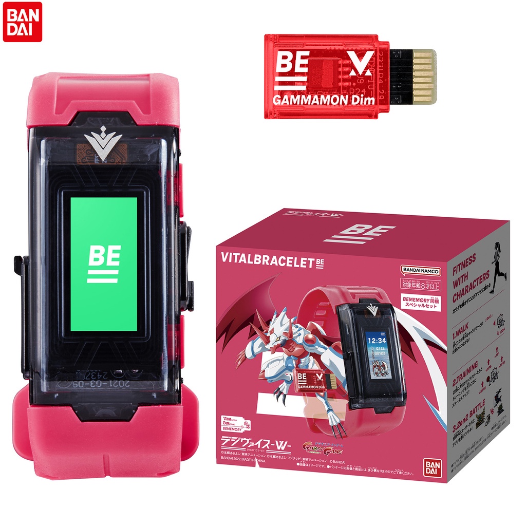 Bandai Digimon Adventure Life Bracelet Vital Be Gamamon Dim Bemory Jogo Fantasma Modelo Anime Brinquedos Presente