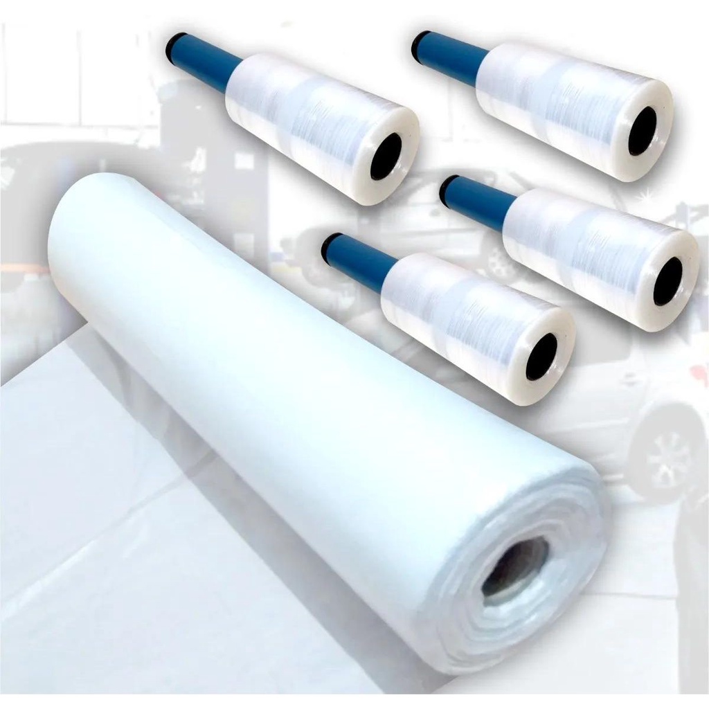 Kit 1 Rolo Capa Descartável Banco 4 Capa P/ Volante | Shopee Brasil