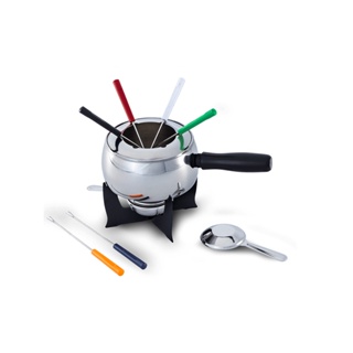 Conjunto Para Fondue Brinox Fondue & Petiscos 11 Peças Aço Inox