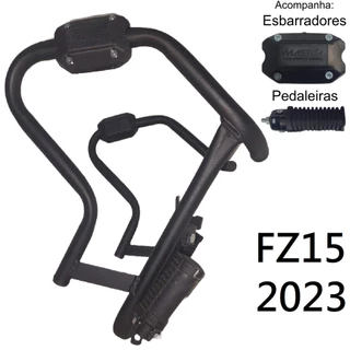 Protetor Para FAZER FZ15 ABS 150 Ano 2023 e 2024 Carenagem Tanque Motor Mata Cachorro