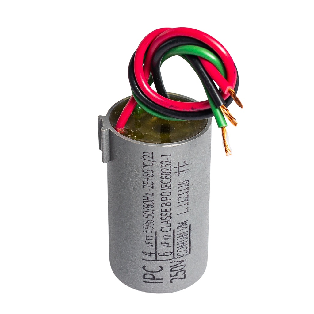 Capacitor 4 6uf 250v Para Ventilador Com 3 Fios Shopee Brasil