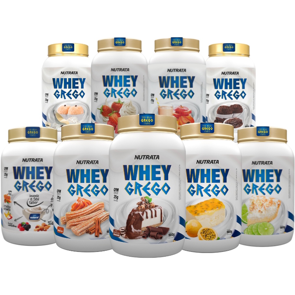 WHEY GREGO 900G – NUTRATA